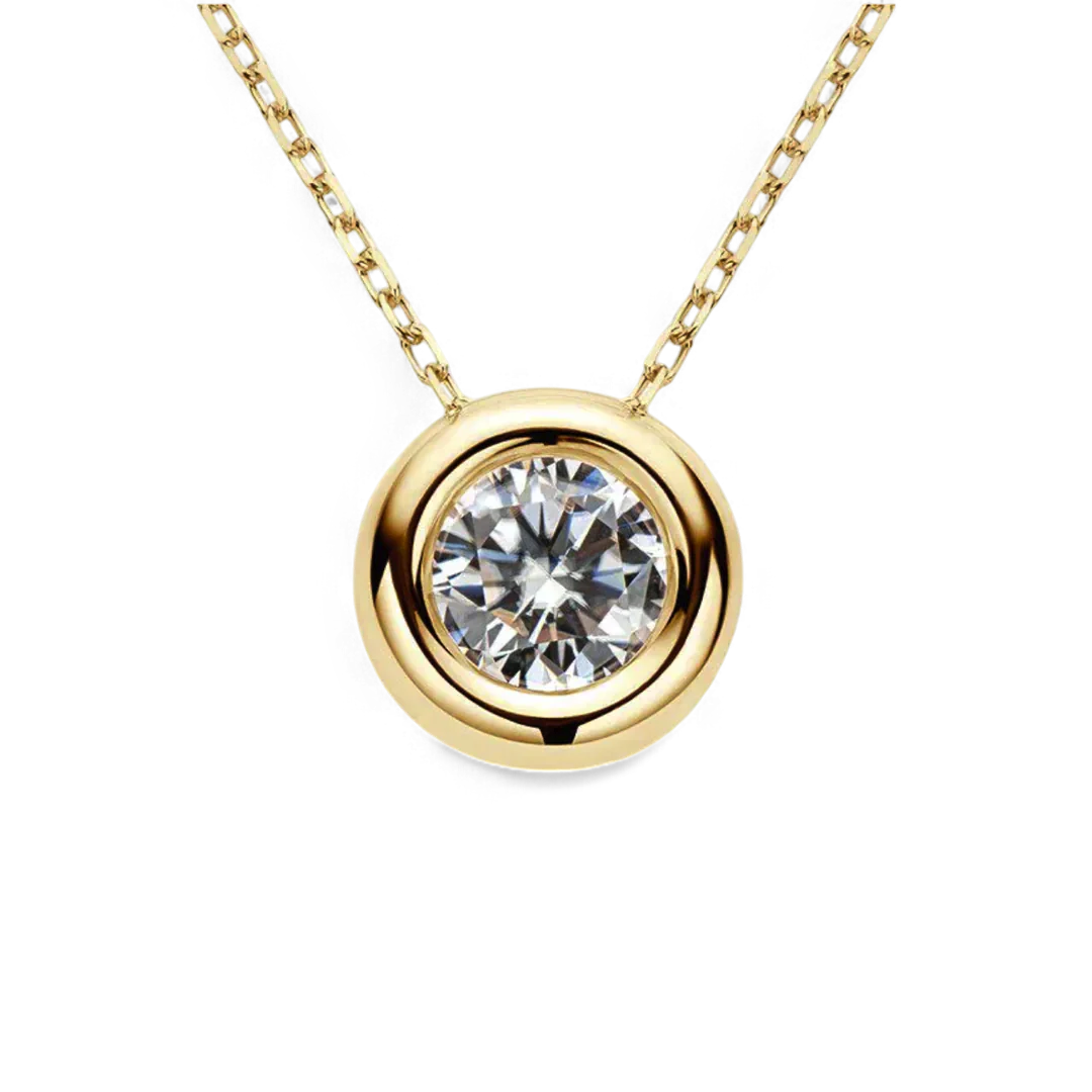 Bubble Solitaire Necklace