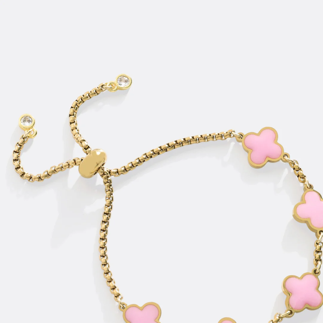 Clover Enamel Bracelet