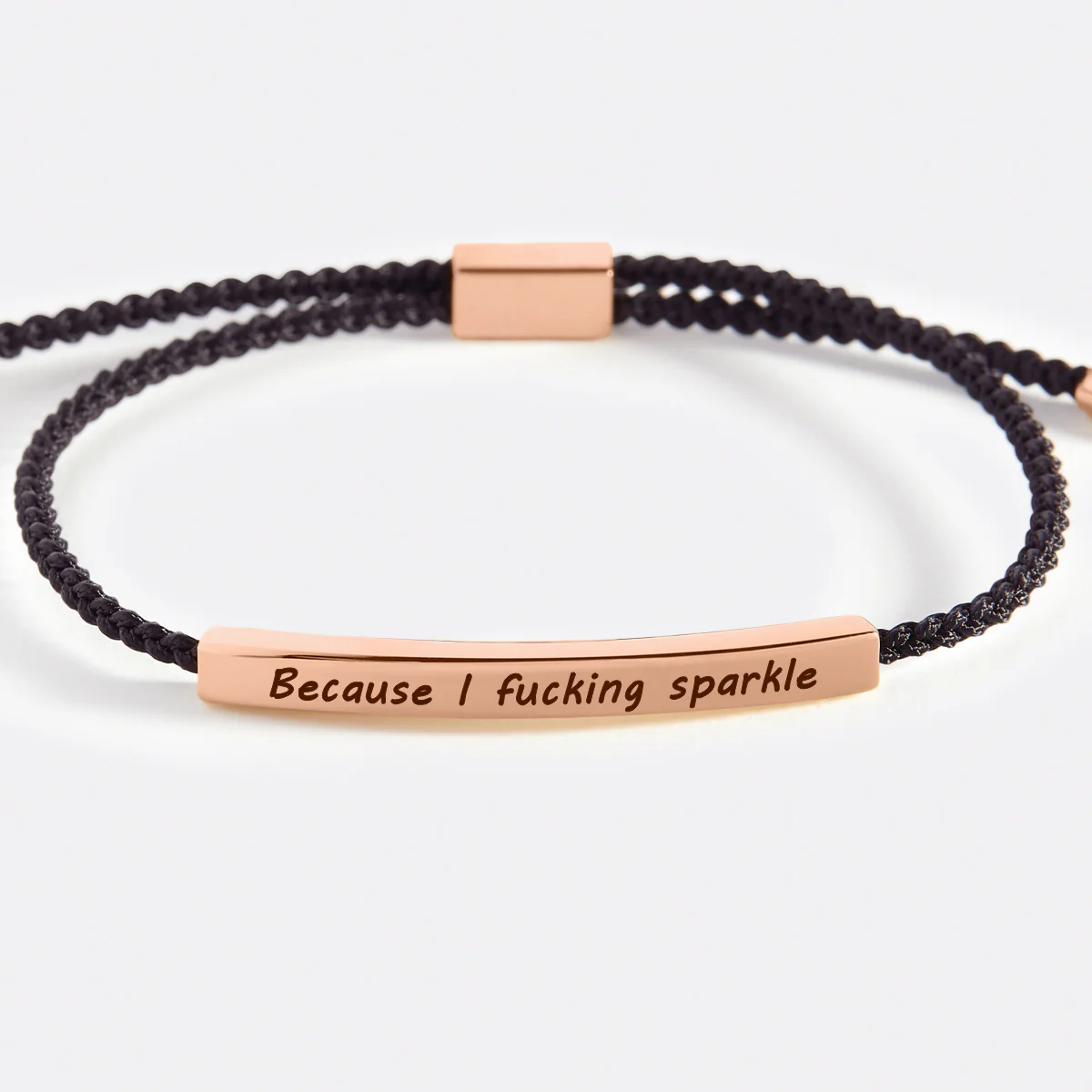 Because I F♥cking Sparkle Inspire Bracelet
