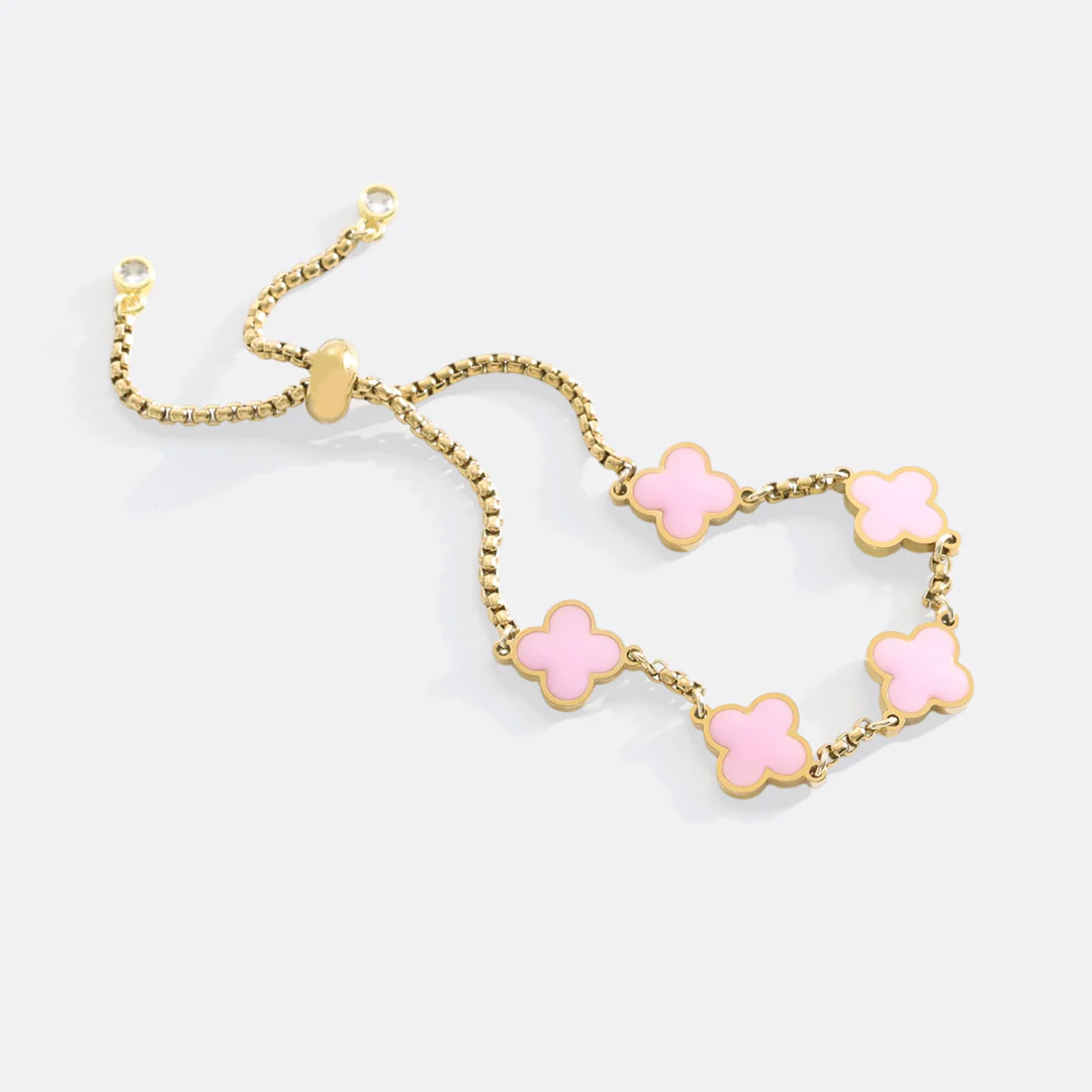 Clover Enamel Bracelet