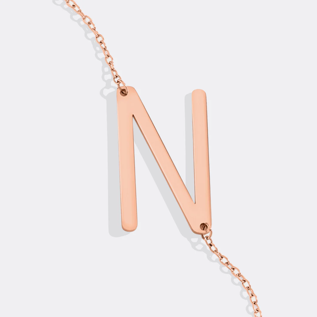 Statement Initial Necklace
