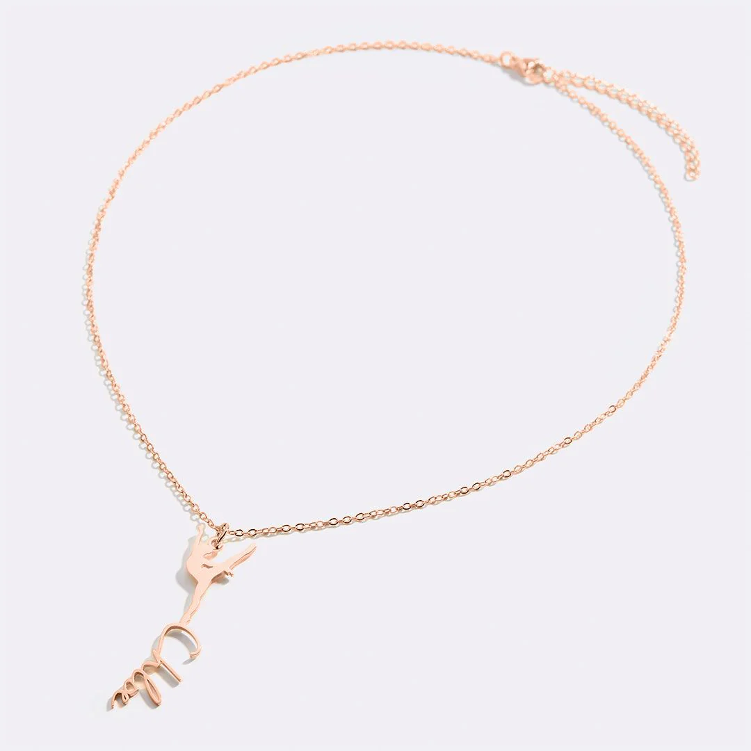 Arabesque Name Necklace