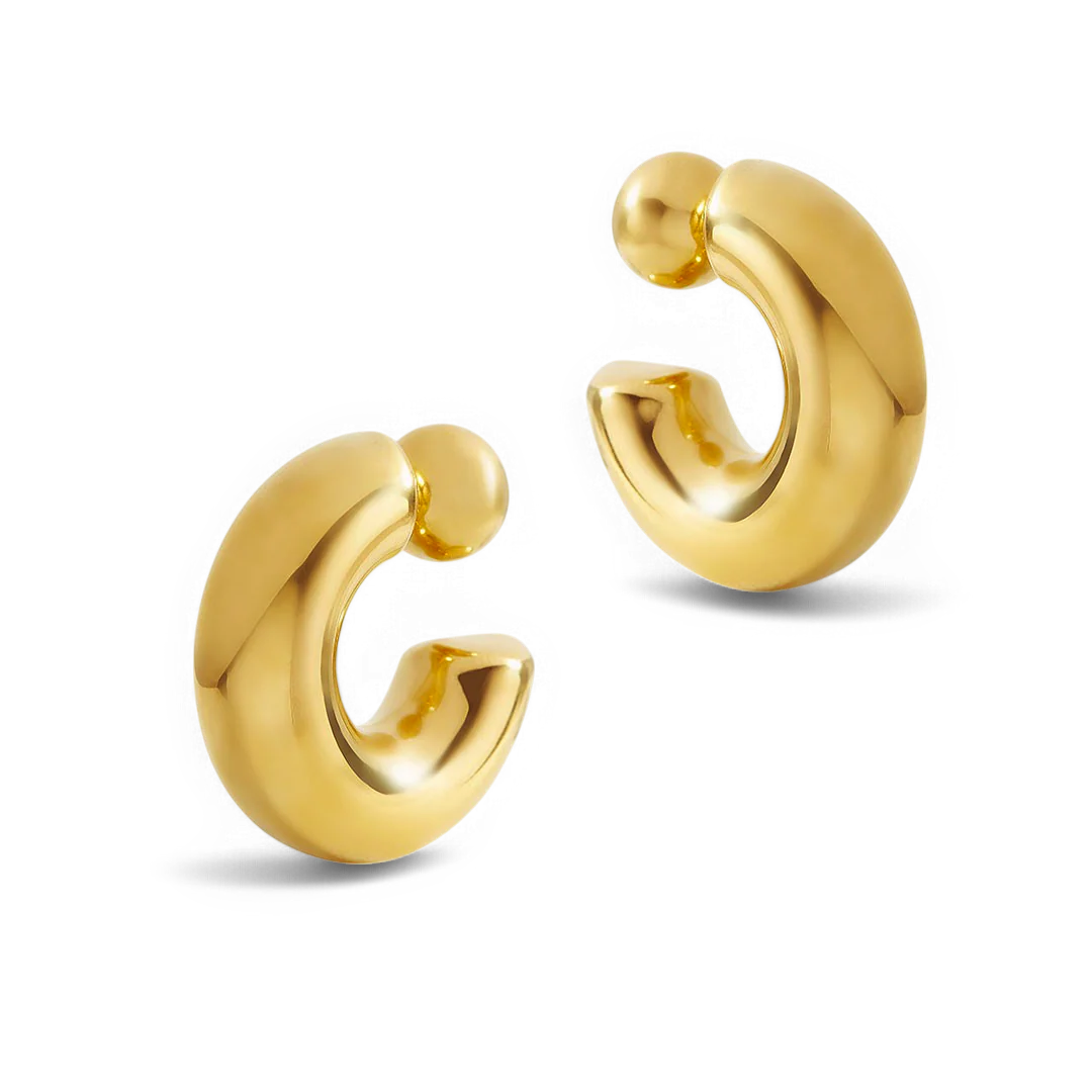 Reversible Hoop Earrings