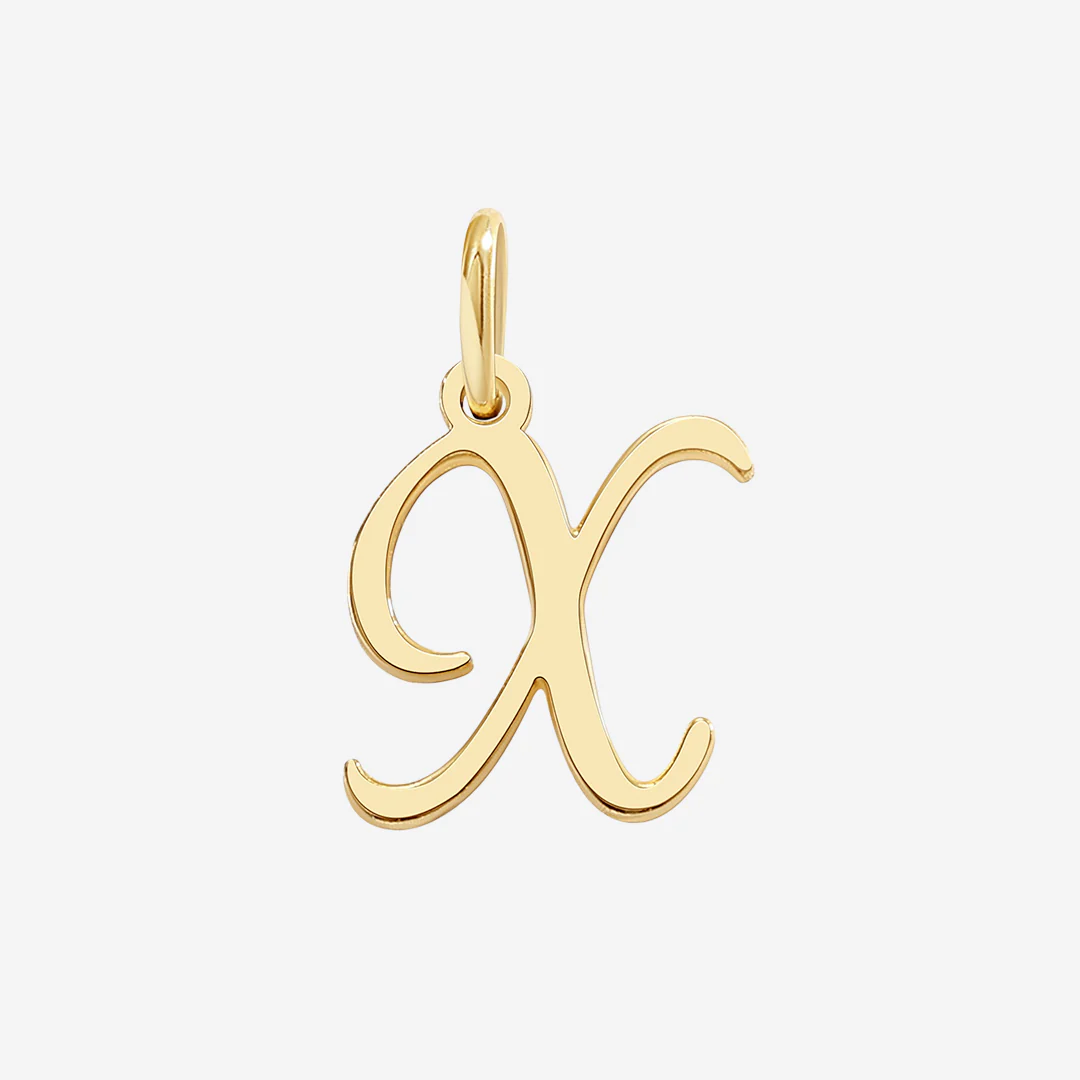 Cursive Initial Charm