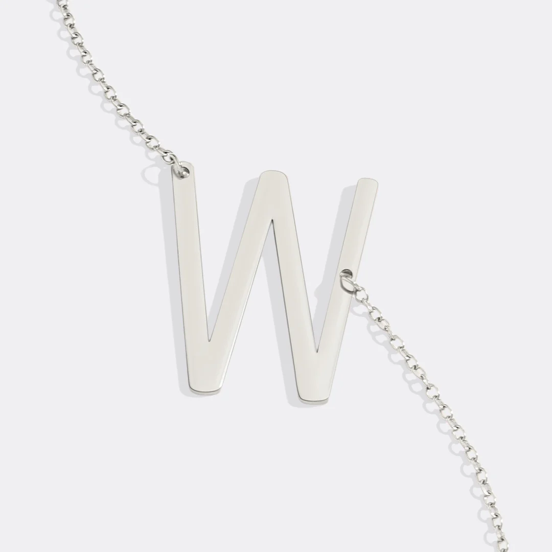 Statement Initial Necklace