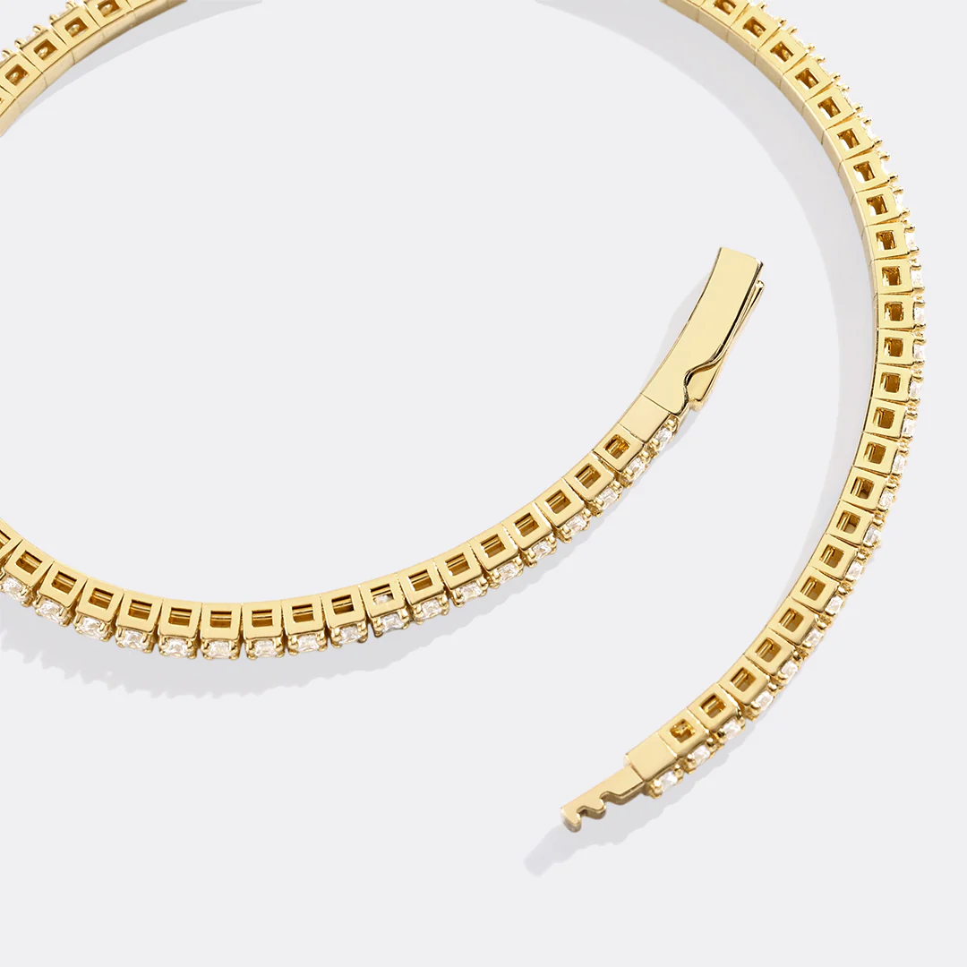 Flexible Diamond Tennis Bracelet