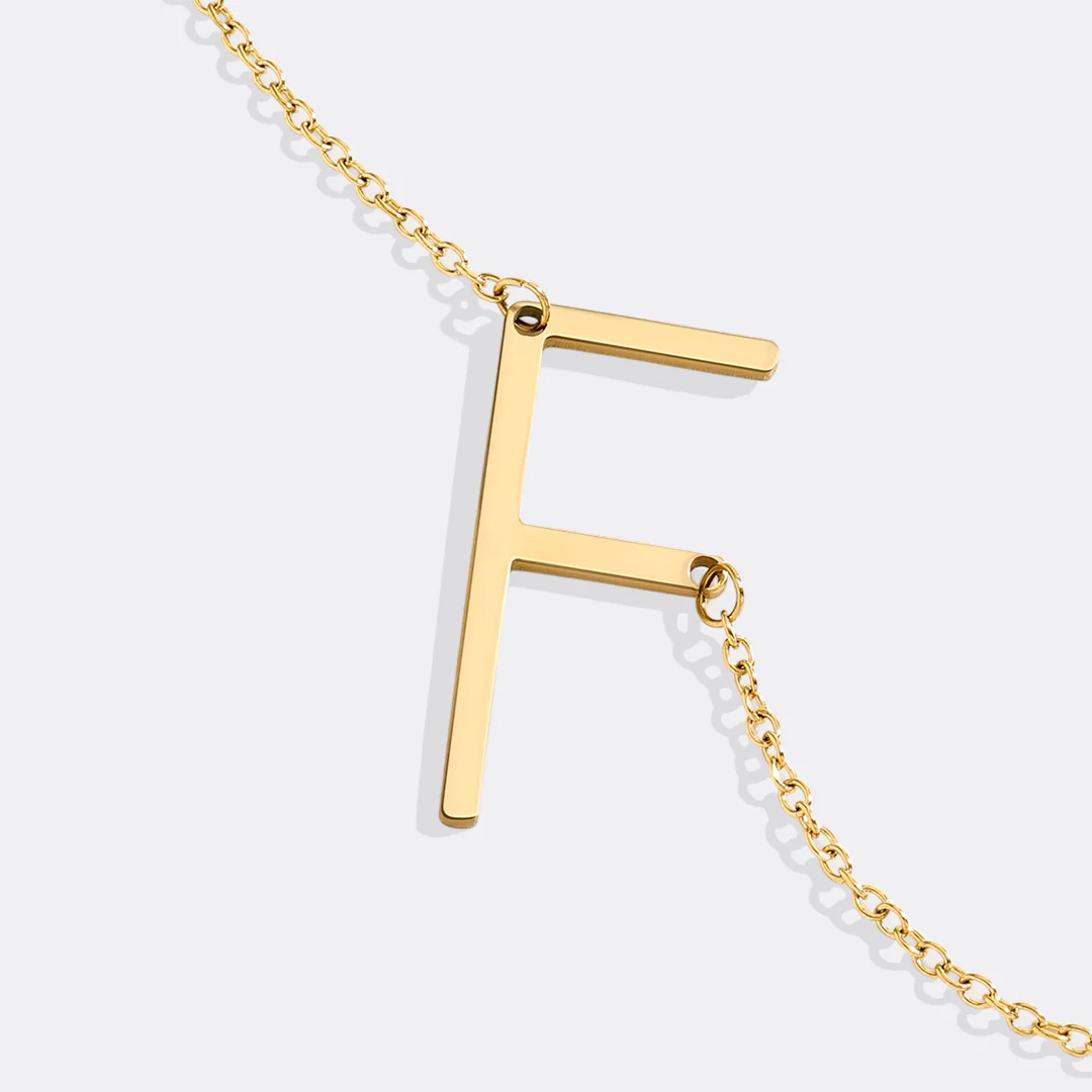 Statement Initial Necklace