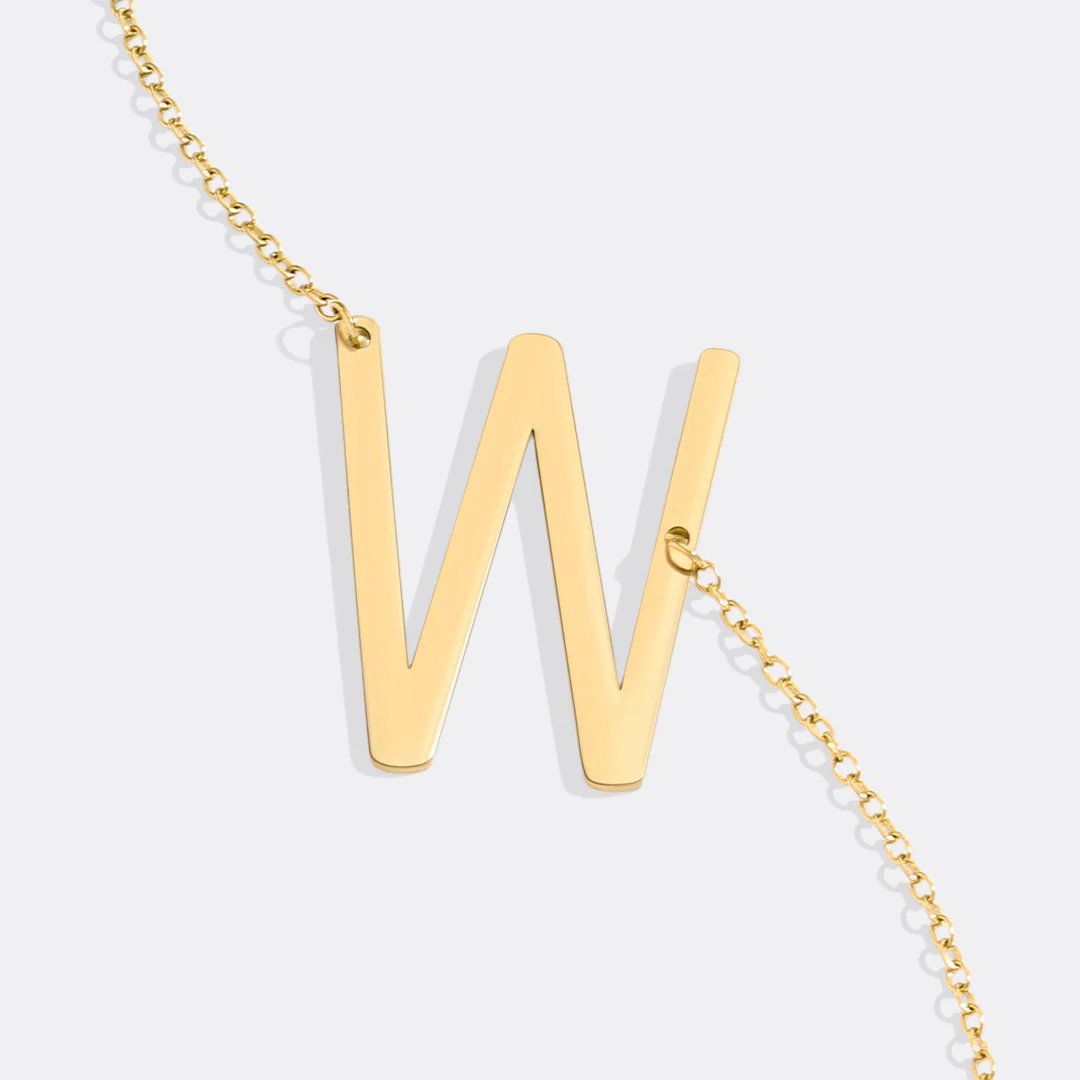 Statement Initial Necklace
