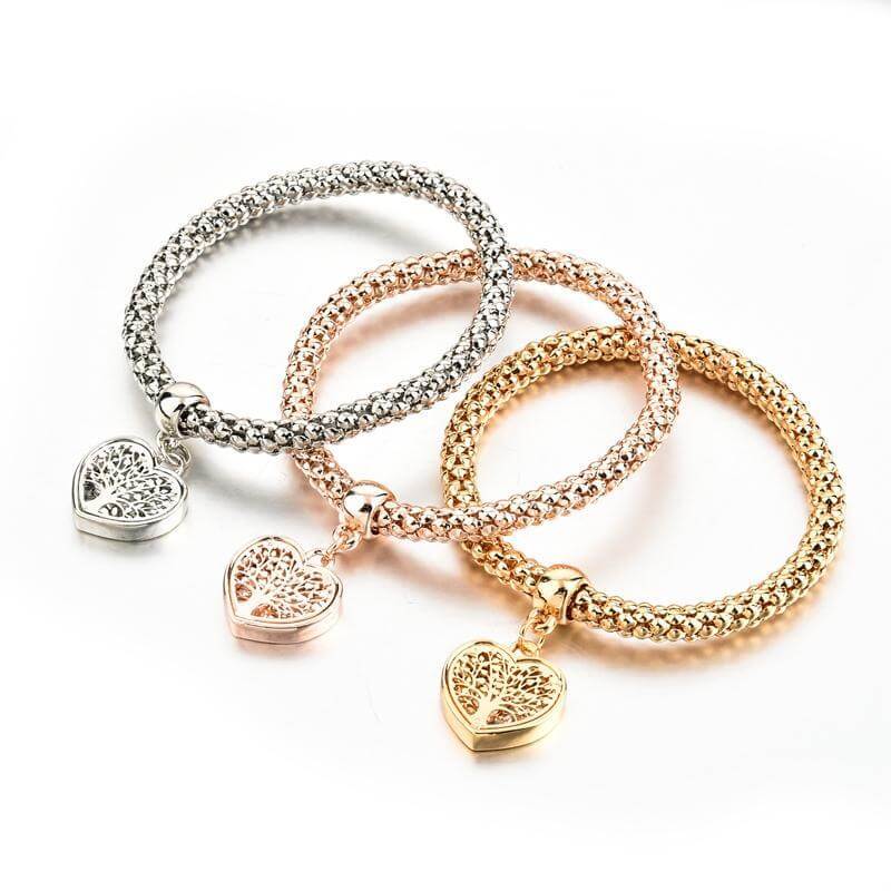 Tree of Life - Limited Edition Heart Charm Bracelet