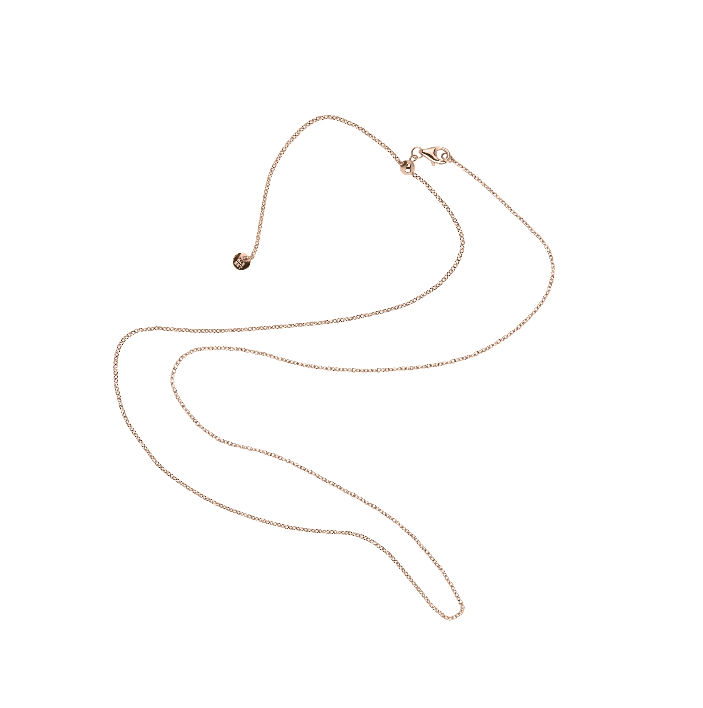 Italian Milano Sterling Silver Adjustable Chain Necklace