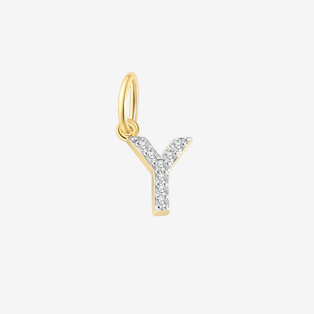 Diamond Initial Charm