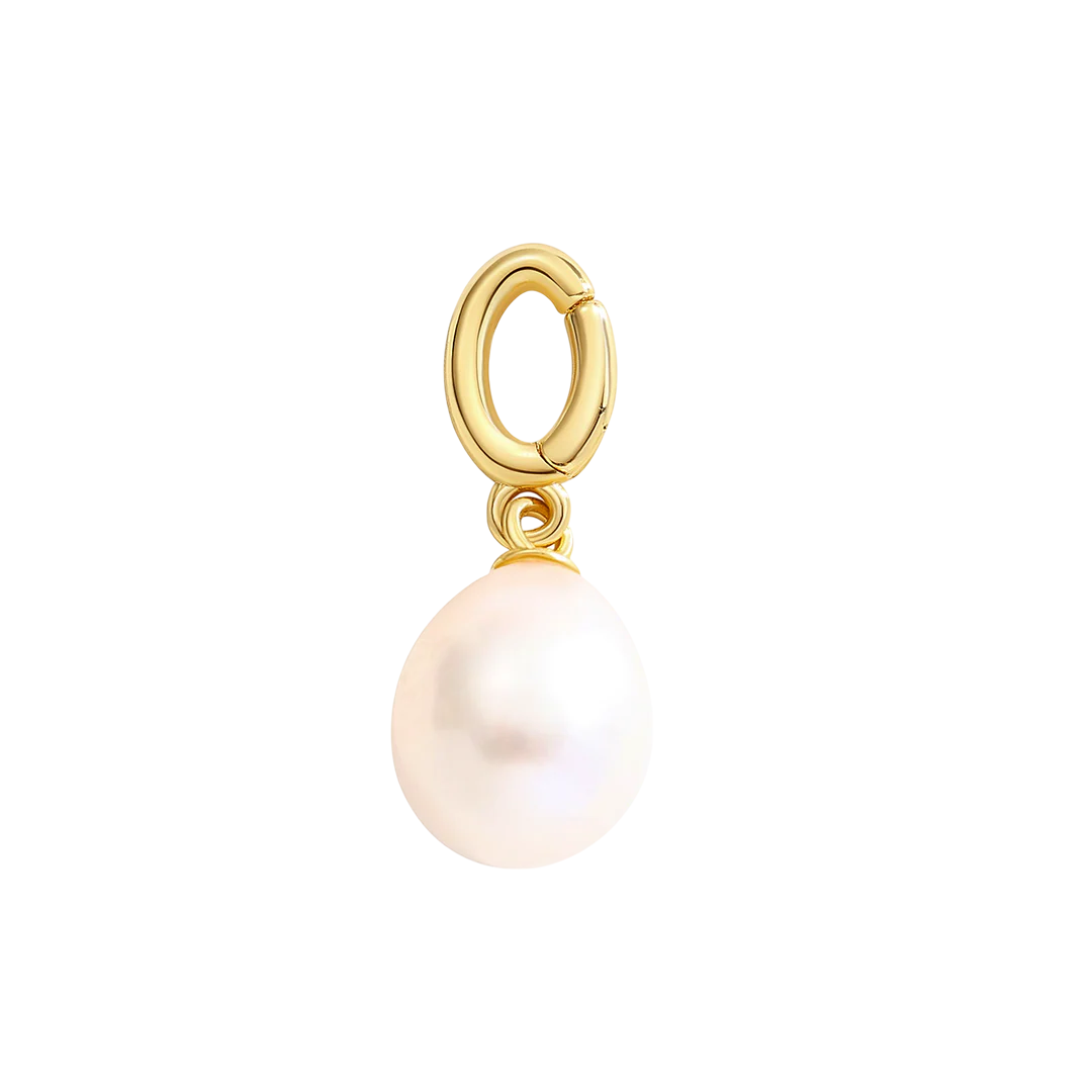 Natural Pearl Drop Charm