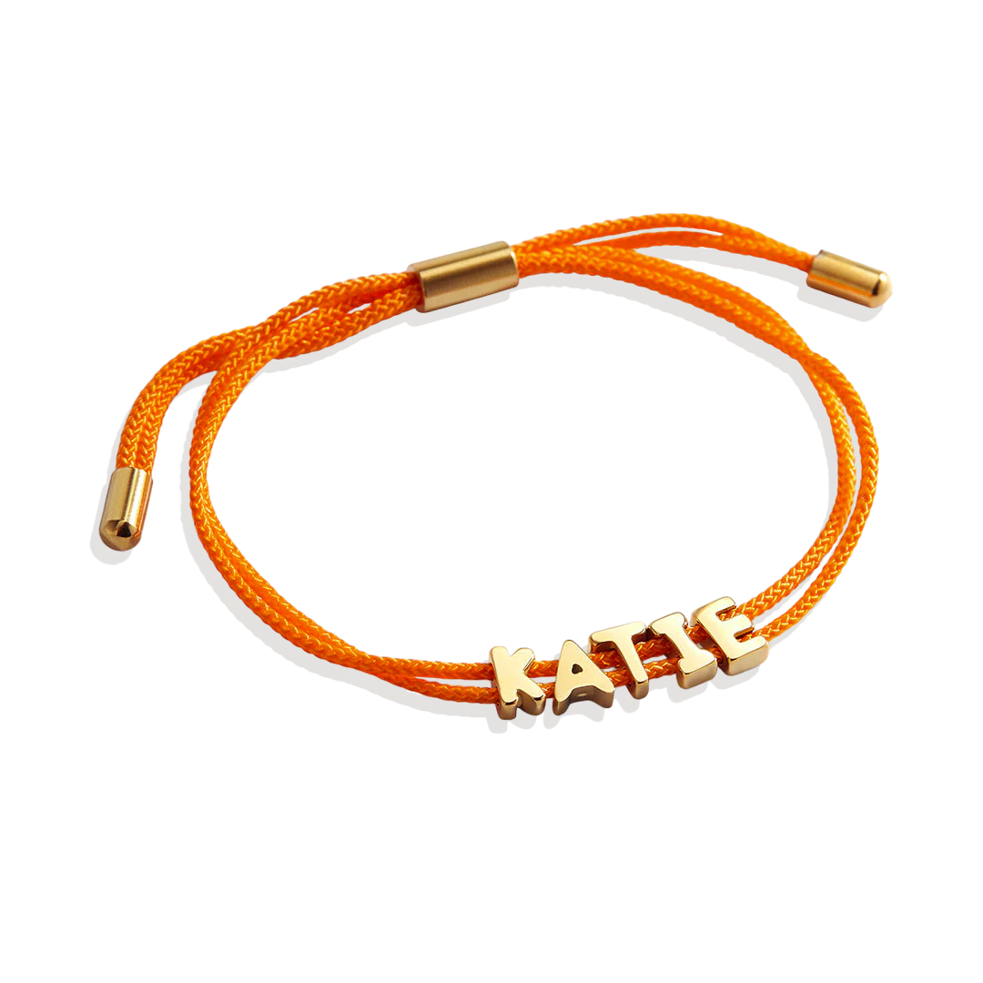 Personalized Adjustable Name Bracelet
