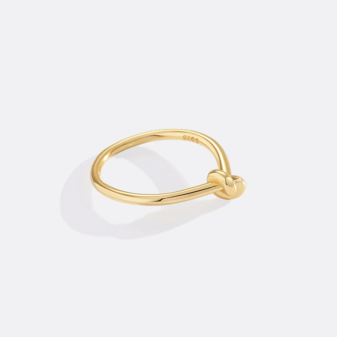 Classic Gold Knot Ring