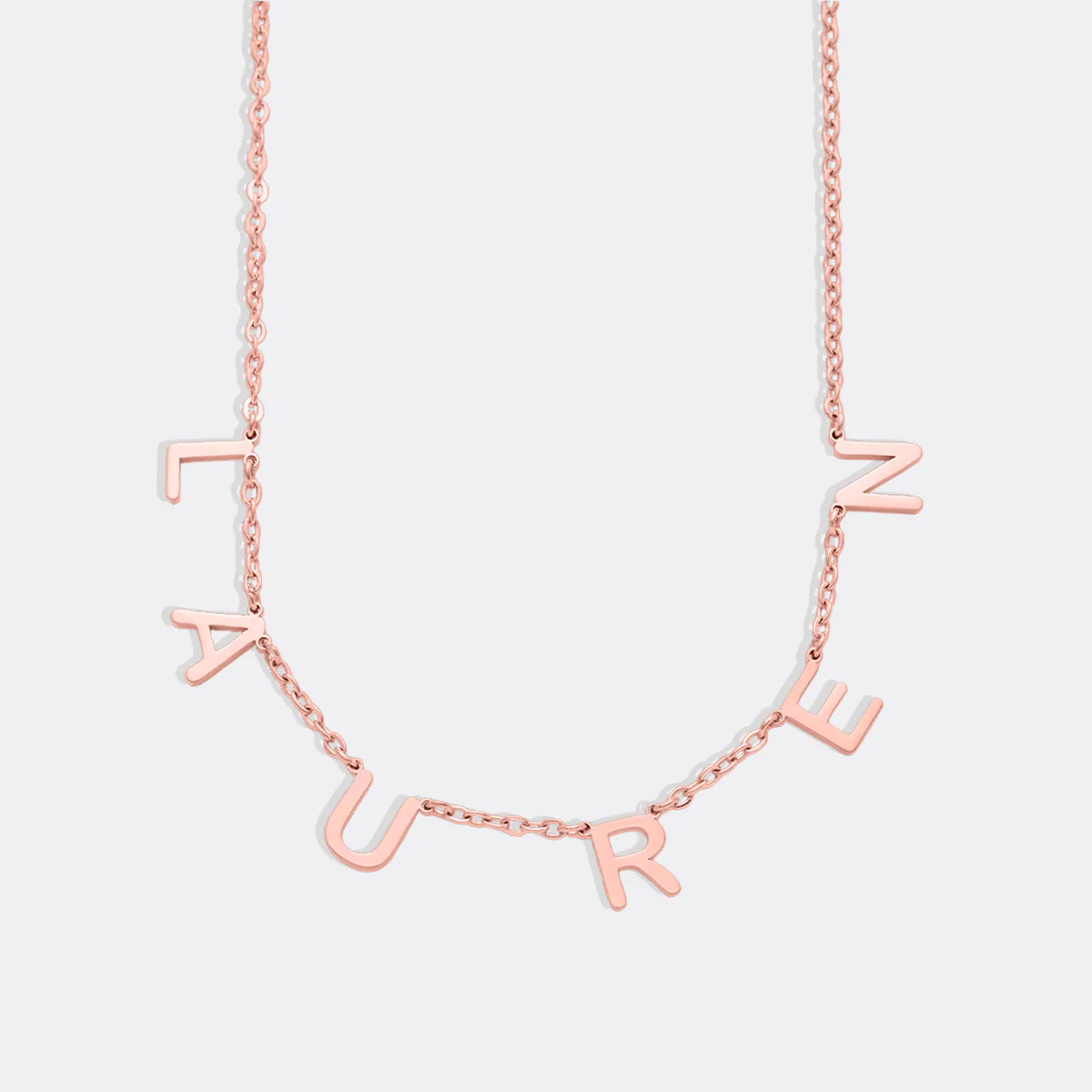 Custom Letter Name Necklace