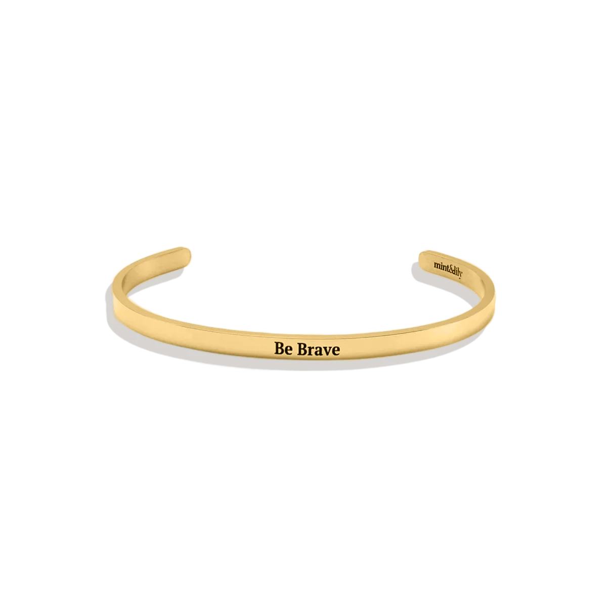 Personalized Thin Cuff Bracelet