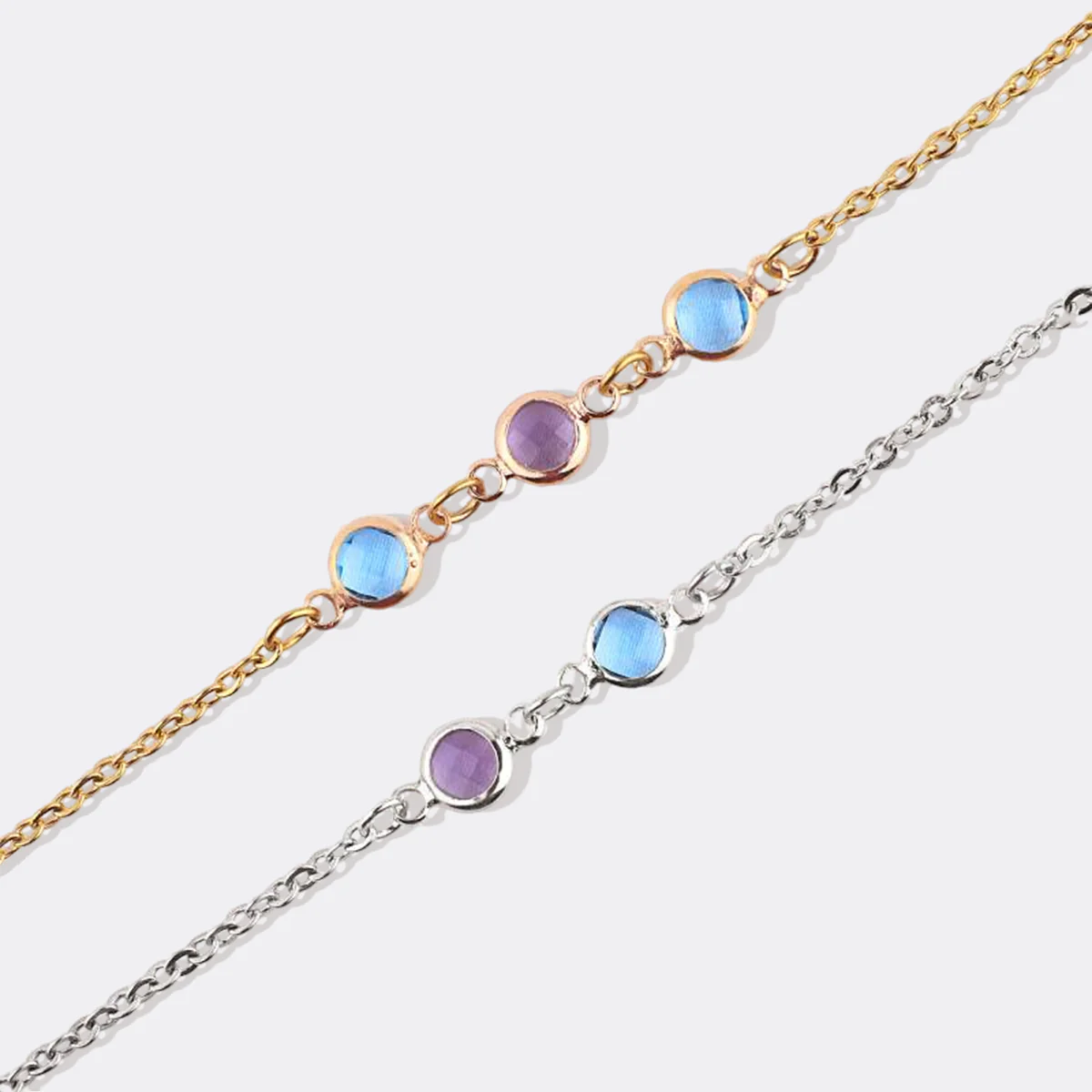 Personalized Birthstone Bracelet