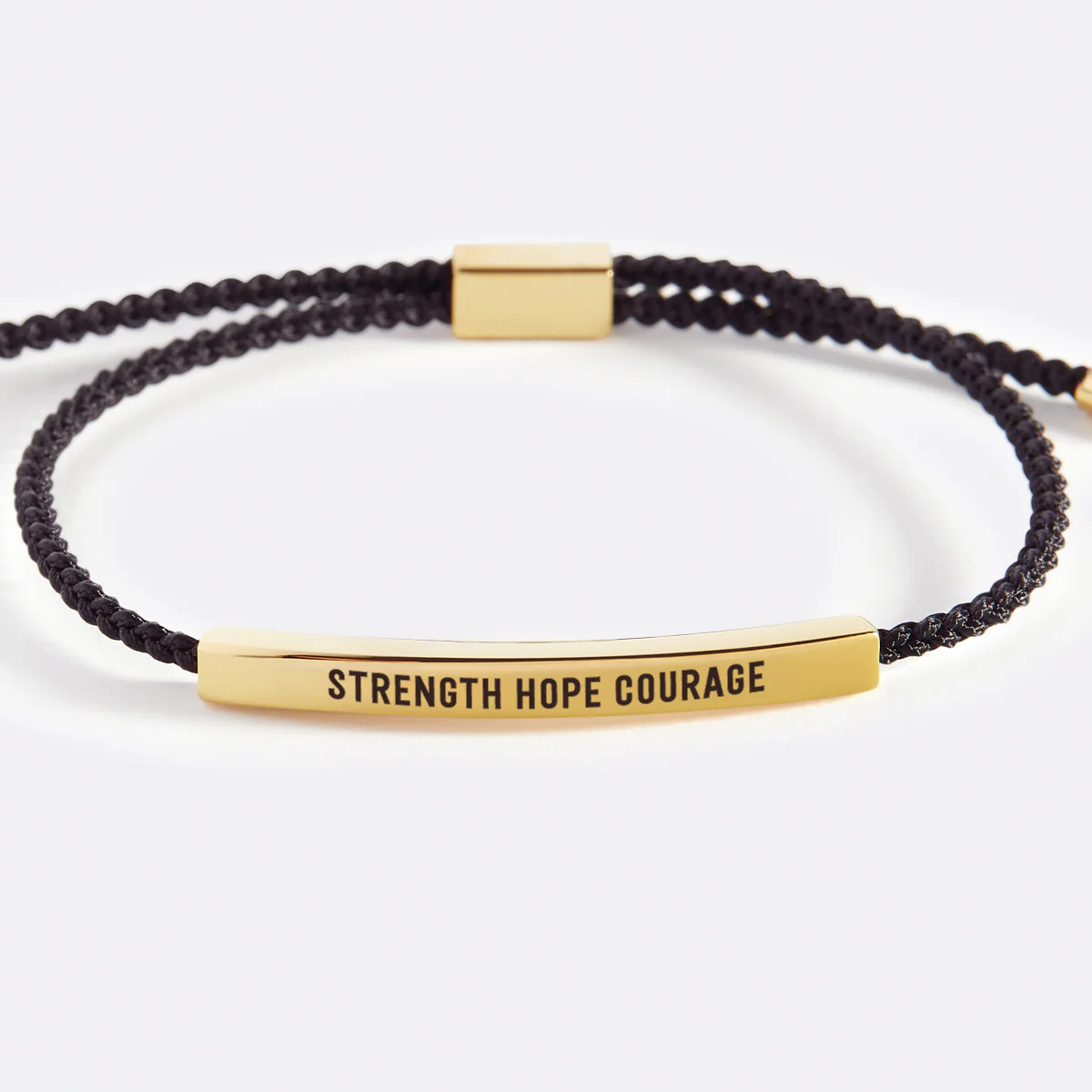 Strength Hope Courage Inspire Bracelet