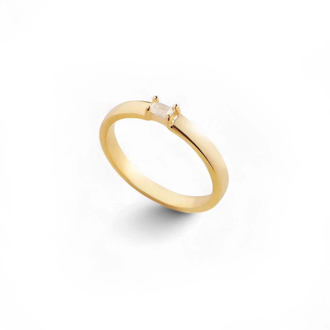 Baguette Diamond Band Ring