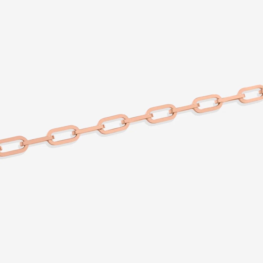 Open Link Paperclip Chain Bracelet