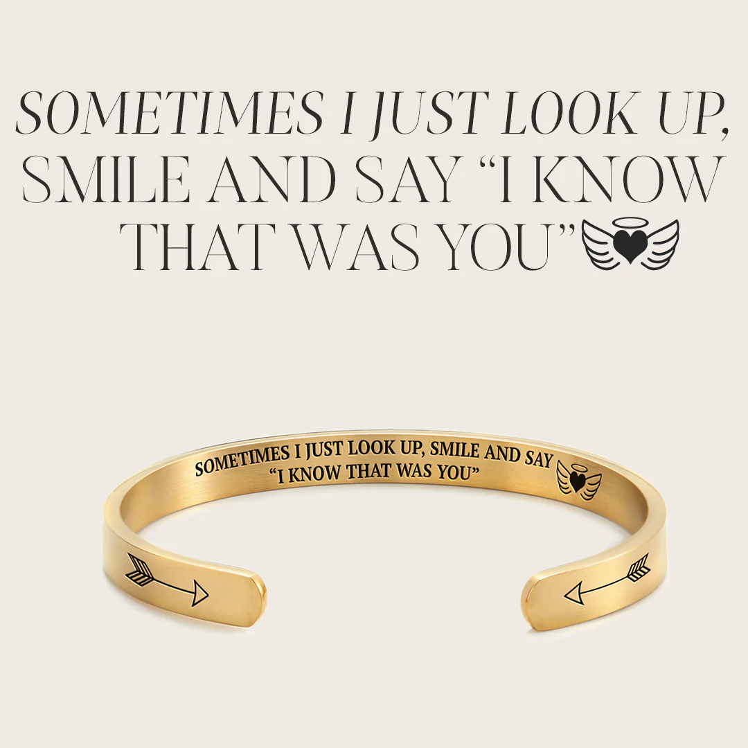 I Know That Was You Cuff Bracelet