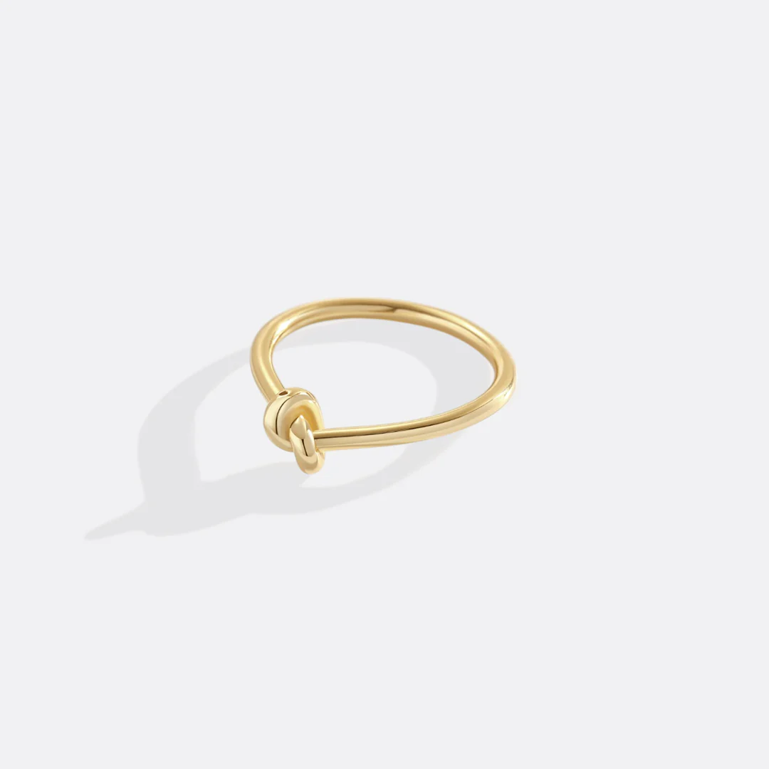 Classic Gold Knot Ring
