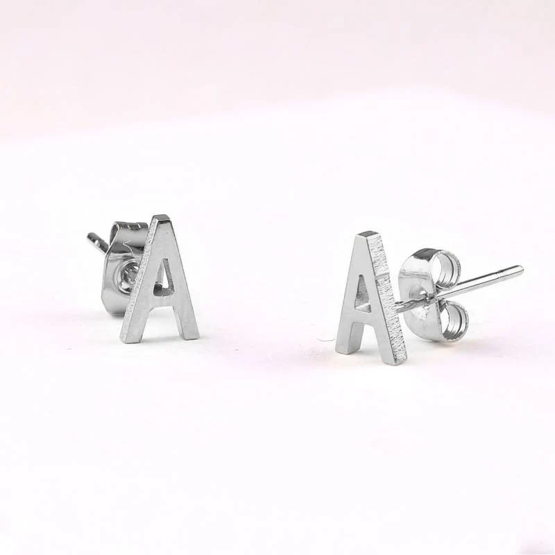 The Skinny Initial Earrings