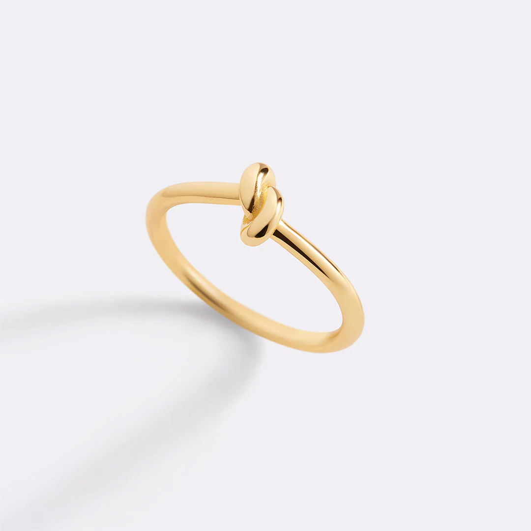 Classic Gold Knot Ring