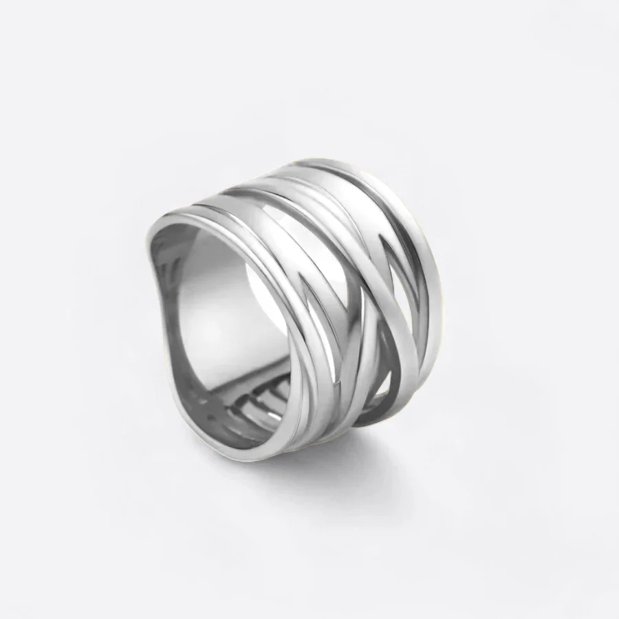 Wire Wrap Statement Ring