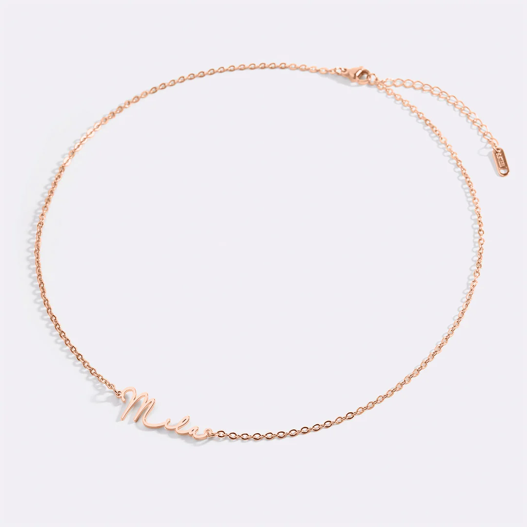 Mon Amour Name Necklace