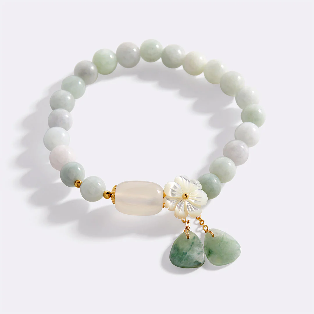 White Jade Luck Bracelet