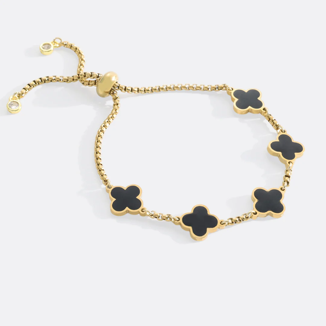 Clover Enamel Bracelet