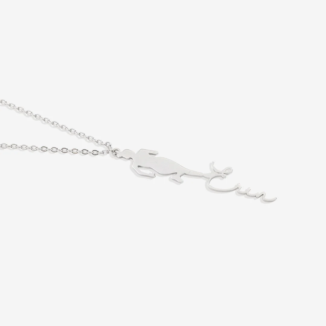 Runner Name Necklace