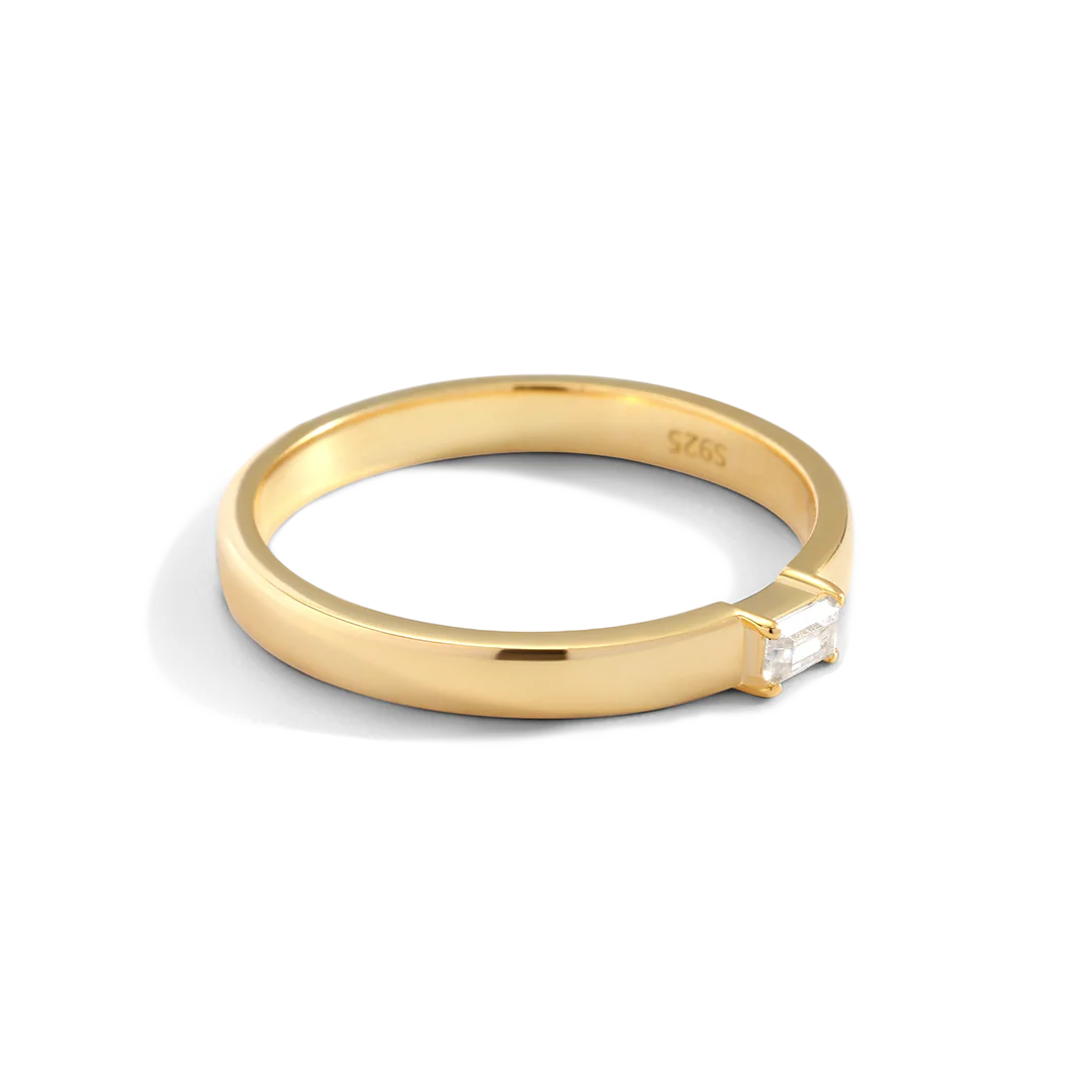 Baguette Diamond Band Ring