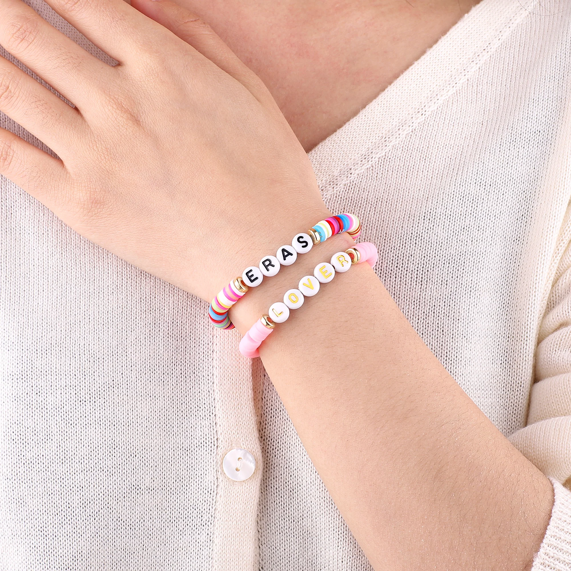 Heishi Beaded Friendship Bracelet