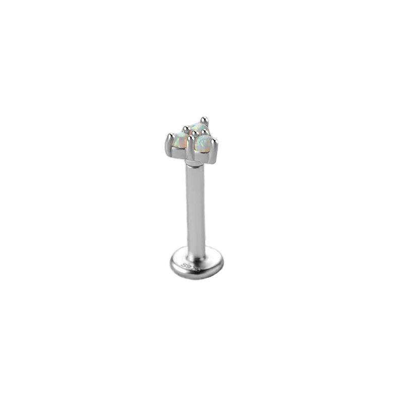 Opal Trio Sleeper Stud Earrings | 18g