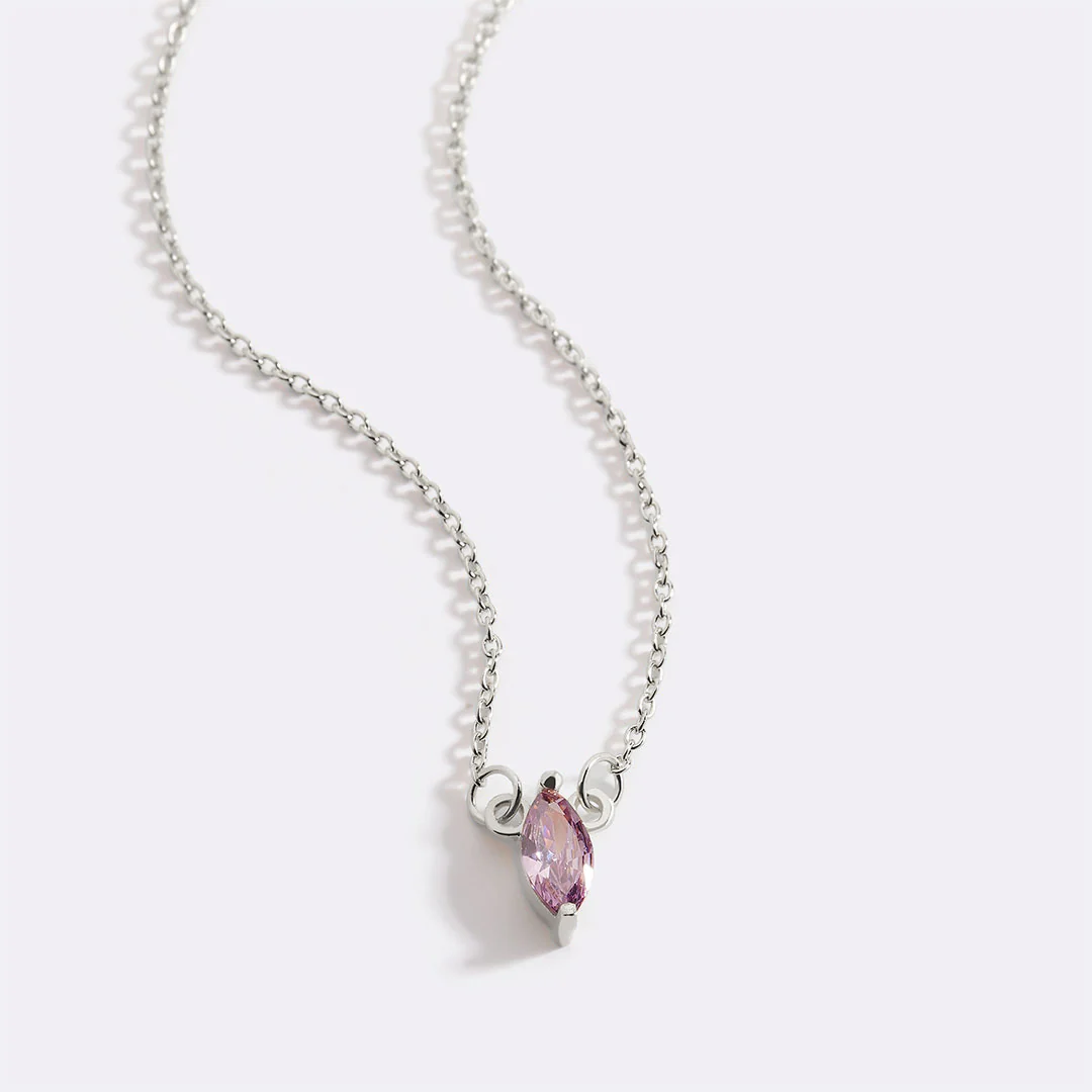 Elegant Family Birthstone Necklace