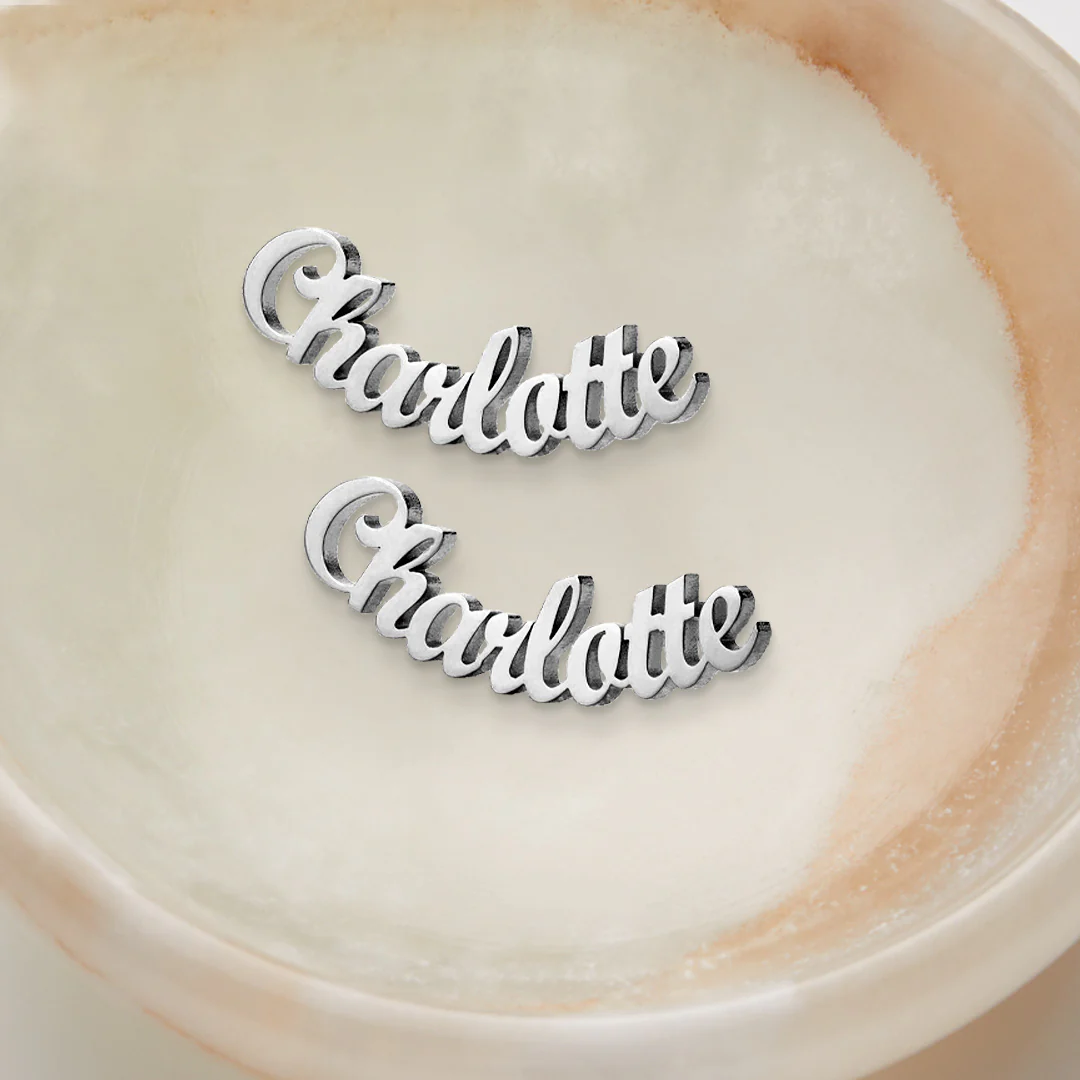 Custom Name Earrings
