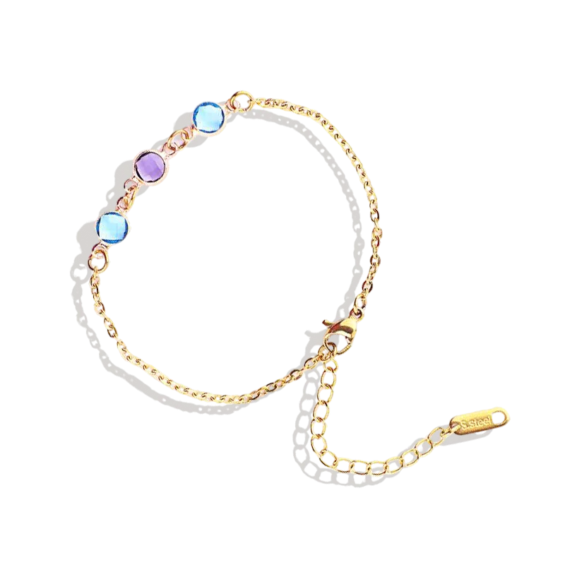 Personalized Birthstone Bracelet