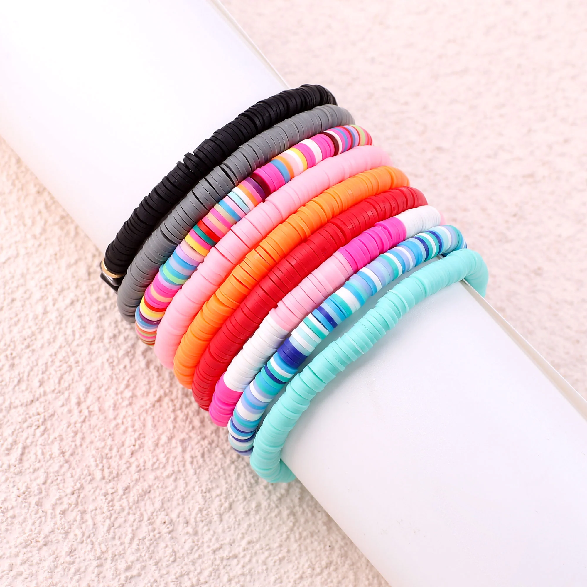 Heishi Beaded Friendship Bracelet