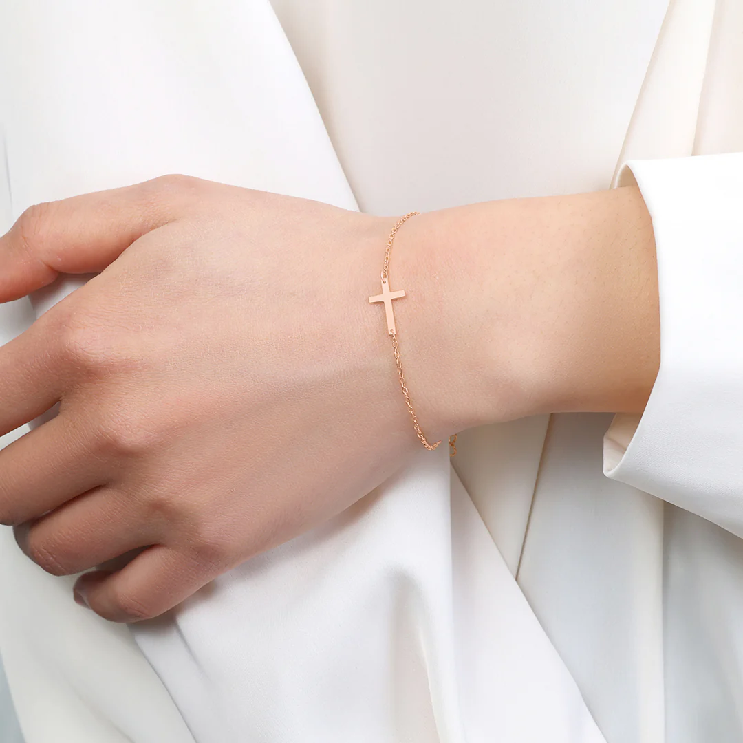 Cross Charm Bracelet