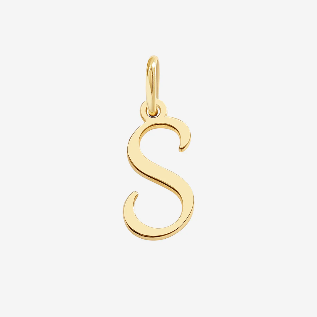 Cursive Initial Charm
