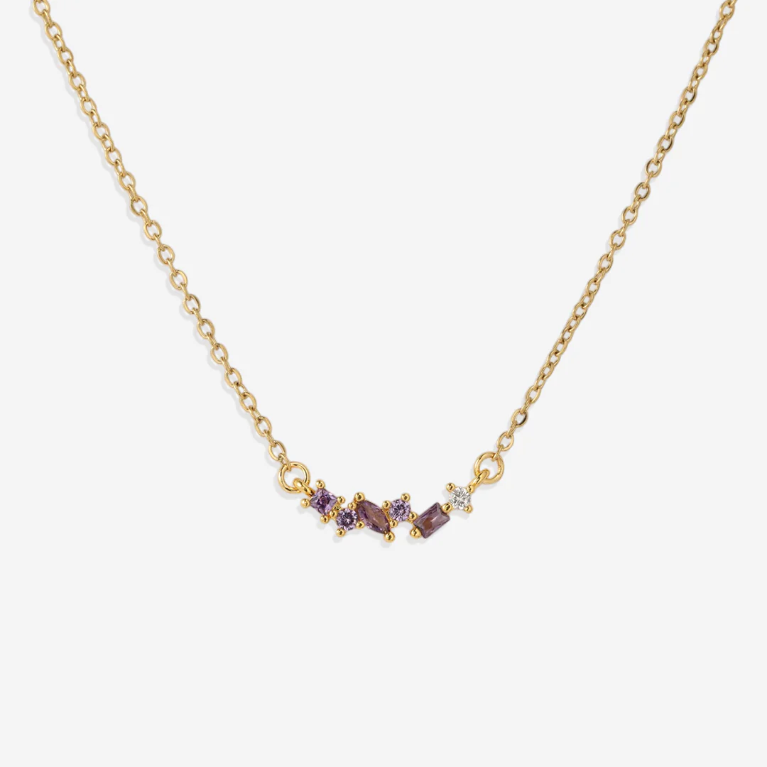 Ombre Birthstone Necklace