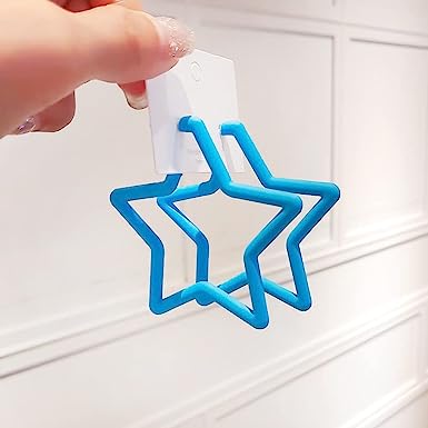 Ear Candy Star Hoop Earrings