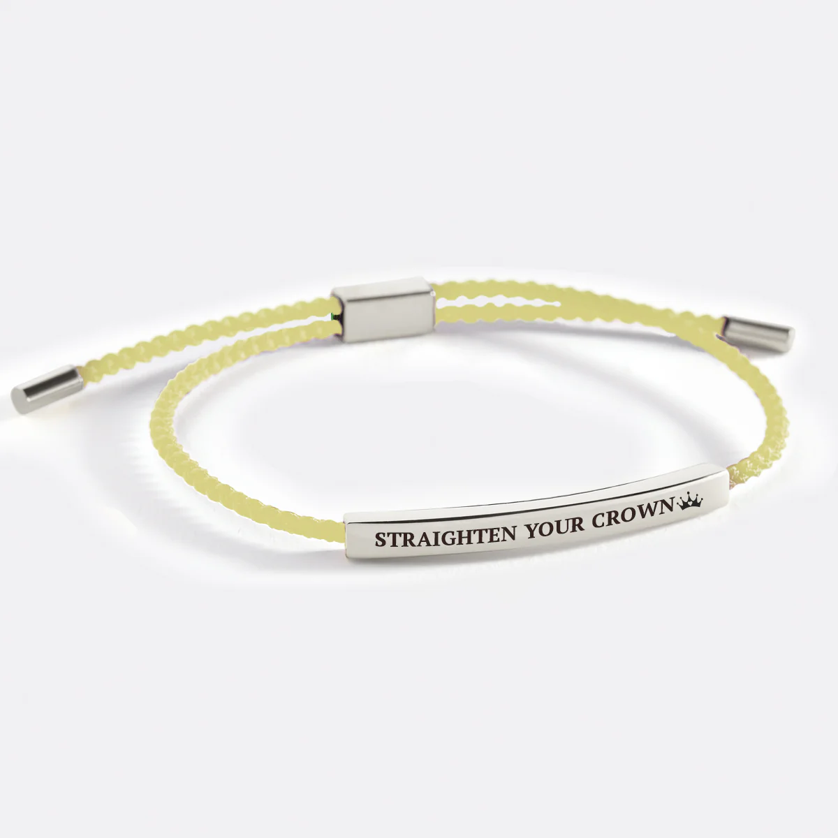 Remember Who You Are and Straighten Your Crown Inspire Bracelet
