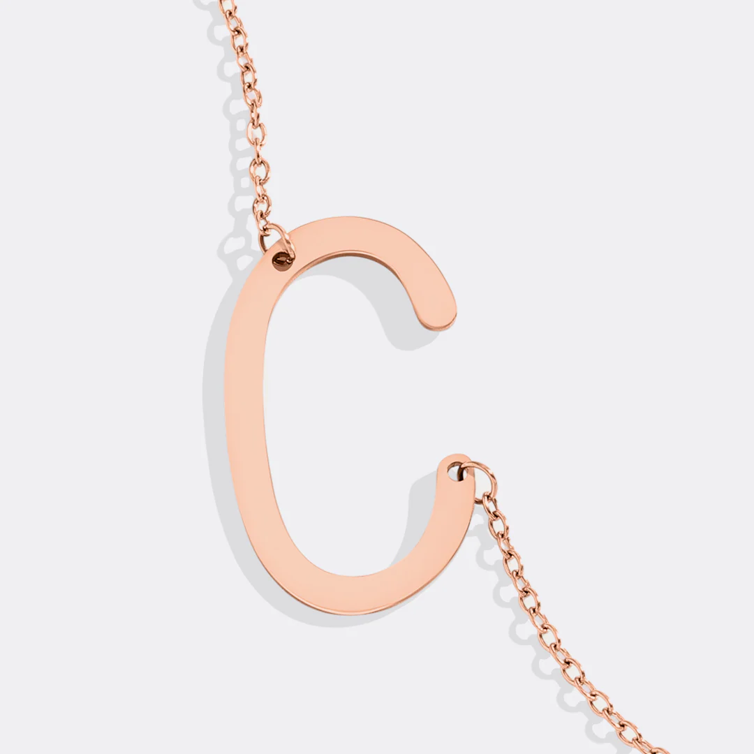 Statement Initial Necklace