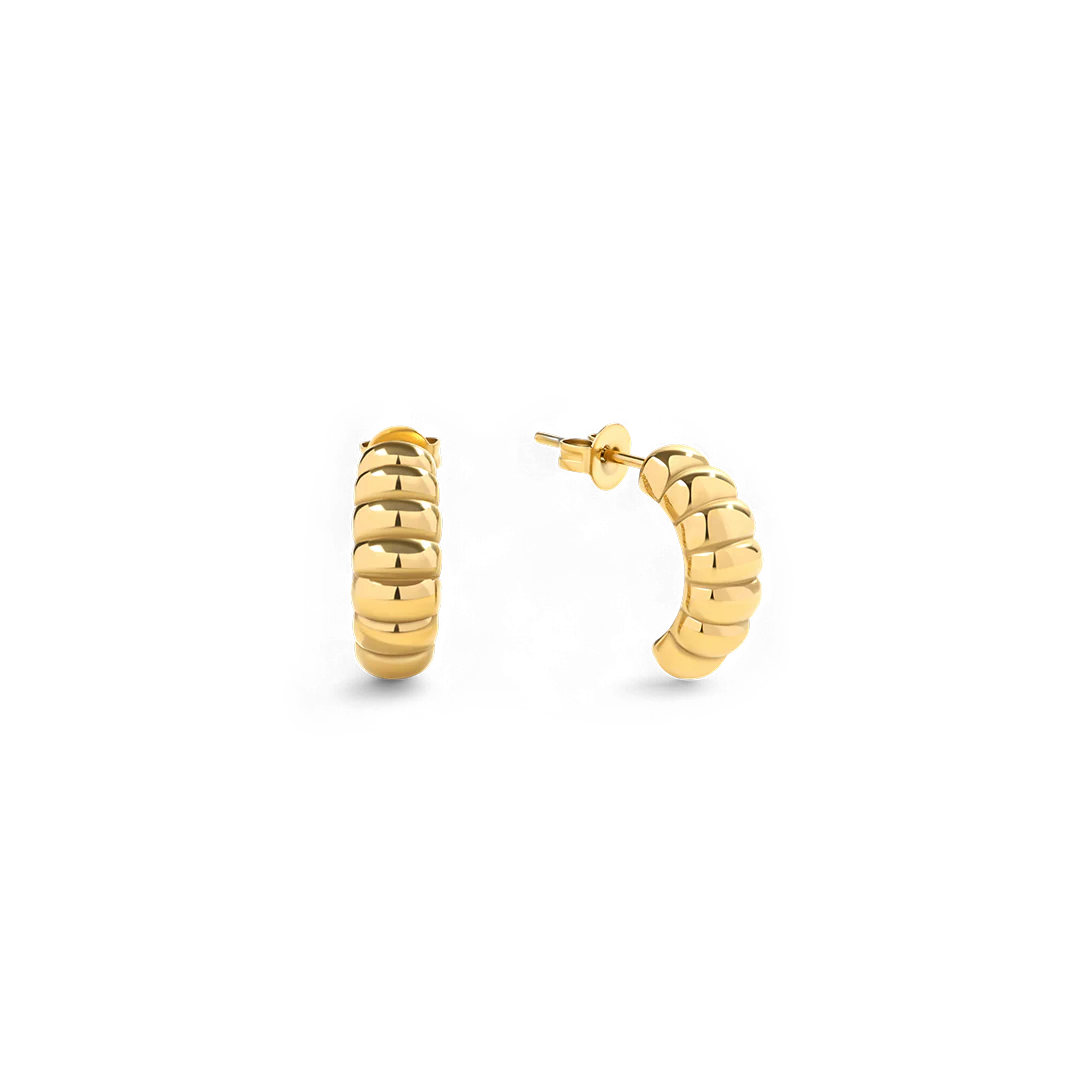 Croissant Hoop Earrings