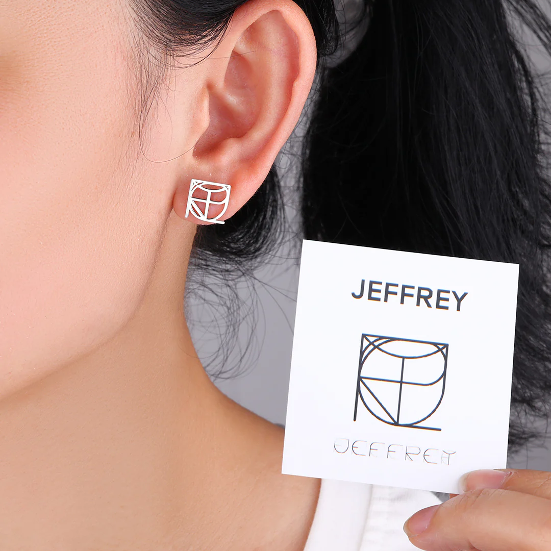 Monogram Name Earrings