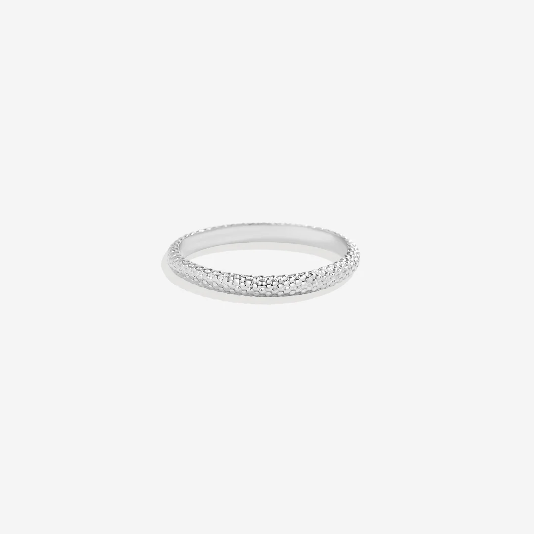 Snakeskin Stacking Ring