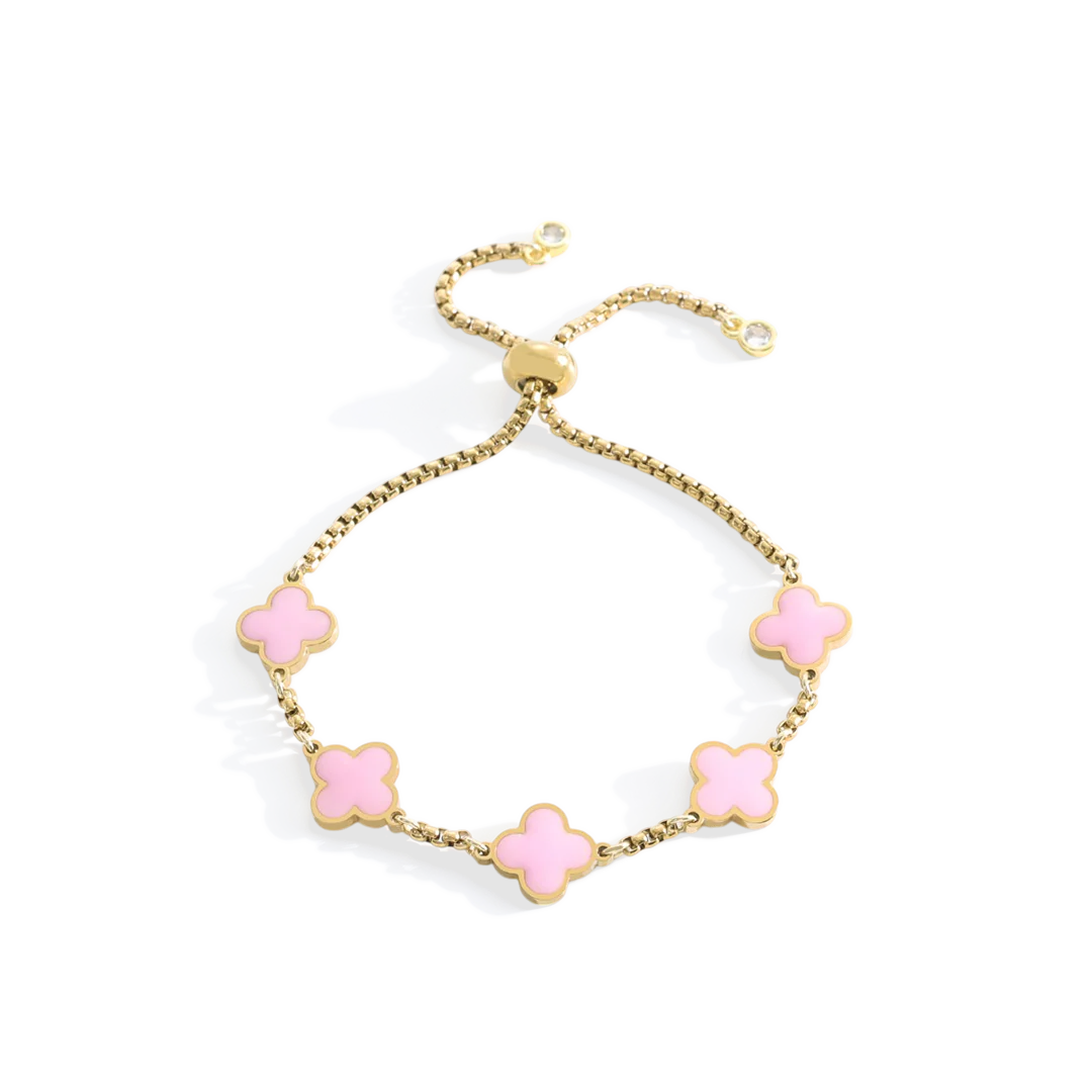 Clover Enamel Bracelet